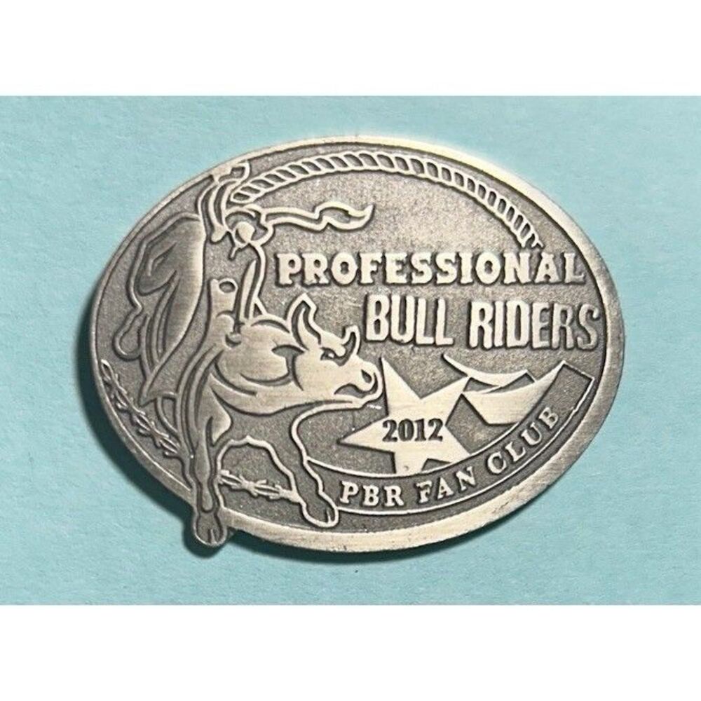 2012  PBR Fan Club -Professional Bull Riders Western Americana Rodeo Hat pin